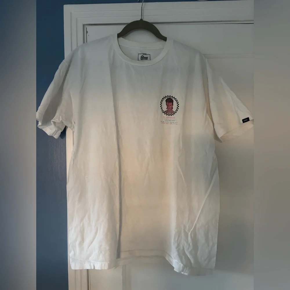 Vans X David Bowie Unisex Short Sleeve T-Shirt Size L - Picture 2 of 6